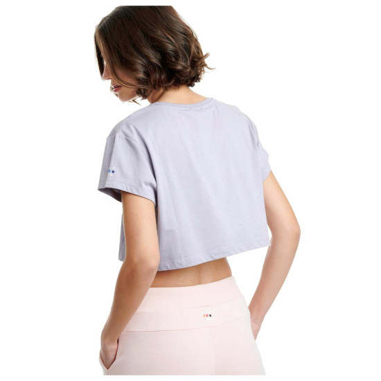 Bodytalk Γυναικεία κοντομάνικη μπλούζα Cropped